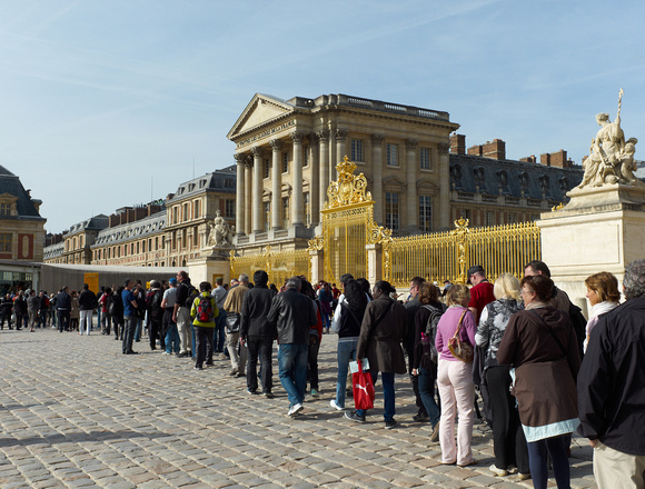 the Palace of Versailles