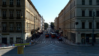 looking down Vitezna Street